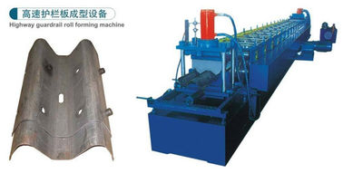 Çin PPGI Otoyol Koridor Rulo Şekillendirme Makinesi 310 mm oluklu sac yapımı için Tedarikçi