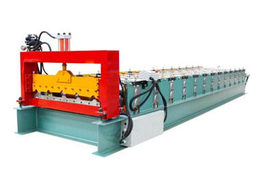 Çin Otomatik Metal Çatı Şekillendirme Makinesi 840 Genişlikte Renkli Fayans Yapımı Tedarikçi