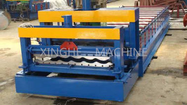 Çin Güncellenmiş Teknik Otomatik Yüksek Hızlı Sırlı Çelik Çatı Kiremit Rulo Şekillendirme Makinesi 828 Tedarikçi