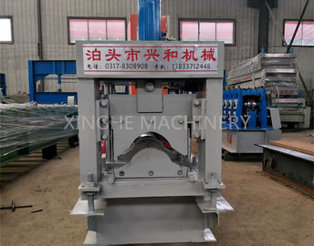 Çin Otomatik Çatı Sırt Kapağı Karo Soğuk Rulo Şekillendirme Makinesi / Sırlı Alüminyum Metal Rib Karo Şekillendirme Makinesi Tedarikçi