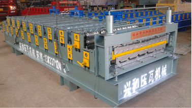 Çin 840-910 Çift Katlı Karo Yapma Makinesi / İnşaat Malzemesi Makineleri Tedarikçi
