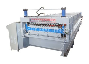 Çin Alüminyum Çatı Sayfası Çift Katmanlı Rulo Şekillendirme Makinesi, IBR Basamaklı Rulo Şekillendirme Makinesi Tedarikçi